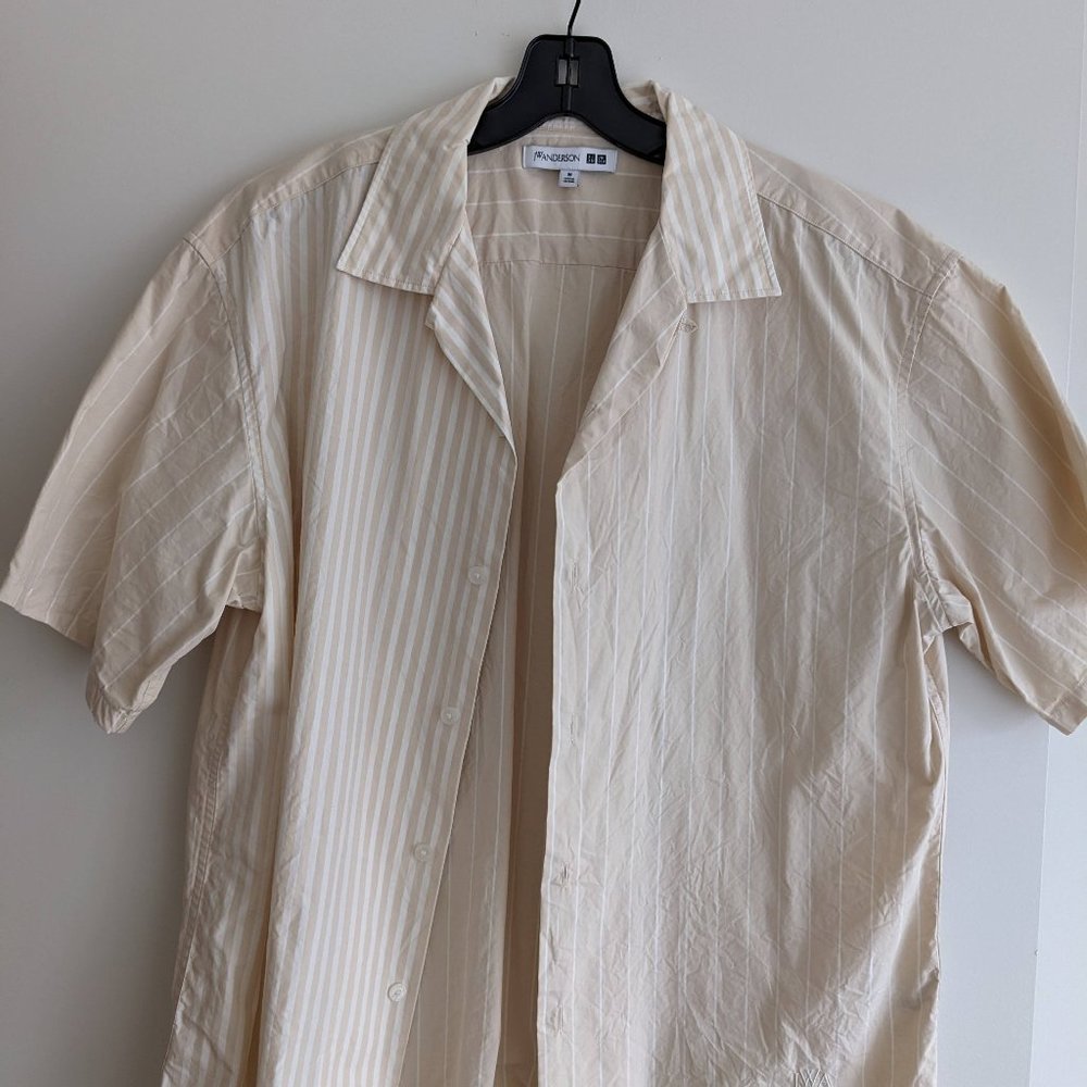 Uniqlo x JWA Oversized Pinstripe Shirt